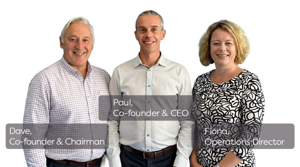 Dave, Paul and Fiona - Directors at Geospatial Insight